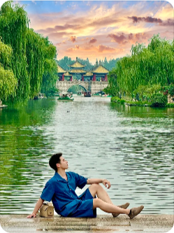 扬州瘦西湖风景图