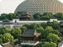 南京牛首山+老门东风景图